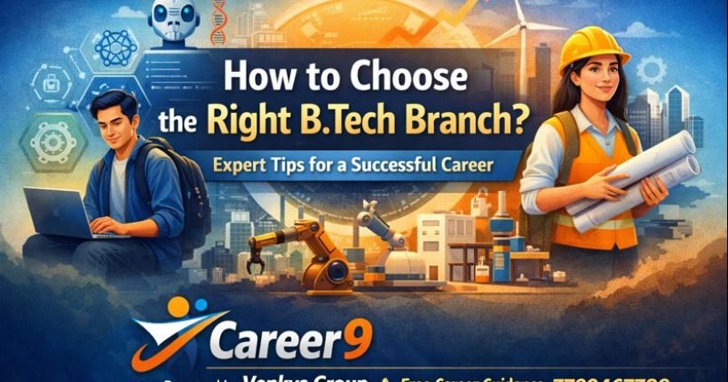 How to Choose BTech Branch Free Career Guidance 7799467788
